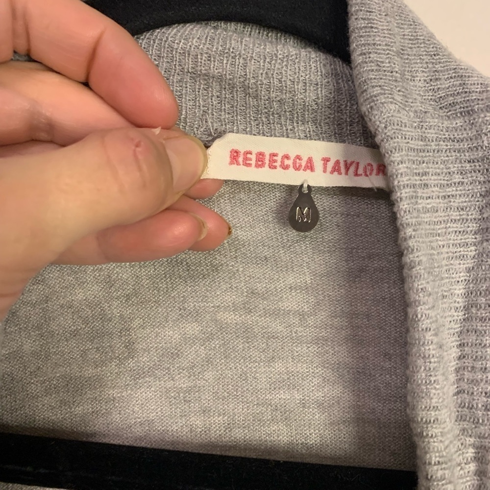 Rebecca Taylor Open Front Ruffle Cardigan - Picture 4 of 4